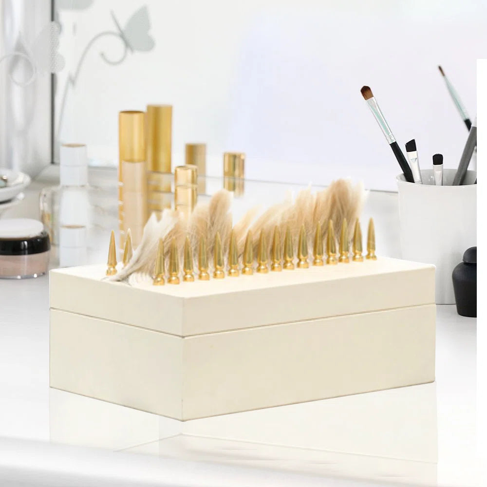 Camila Decorative Box - Elegant Storage and Stylish Display,12x8x9