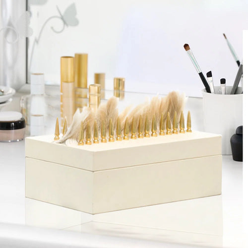 Camila Decorative Box - Elegant Storage and Stylish Display,12x8x9